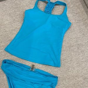 Aqua Blue Tankini